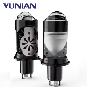 High Power H4 Matrix LED Headlight Bulbs 45W 6000K White Hi Lo Beam 12V Universal for Motorcycle Car LED Headlamp Fog Light