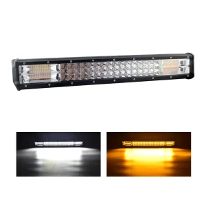 High Power Super Bright 4 Inch Barra Led Tri Row Offroad ATV Grill LED Bar Light Super Slim Strobe 120W Car LED Light Bar