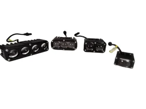 High Power With Fan Car Spotlights LED Grille Lights Fog Work Light External Auxiliary Lights Off road Vehicle SUV Truck