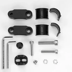 High Quality 0.8-1.25 Inch M8 Hole Universal Aluminum Alloy Motorcycle Tube Clamp Light Mounting Bracket