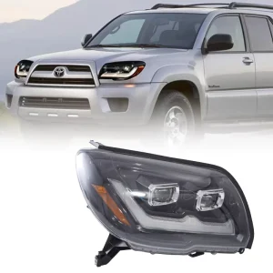 High Quality 12V New LED Head Light Front Bumper Lamp for 4 Runner 4TH GEN Upgrade To2024