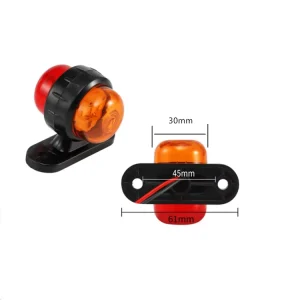 High Quality 24V IP67 Waterproof LED Truck Side Marker Lights System