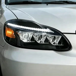 High Quality 3 Projector LED Headlights Assembly for USA Version Front Head Lamp Running Light DRL