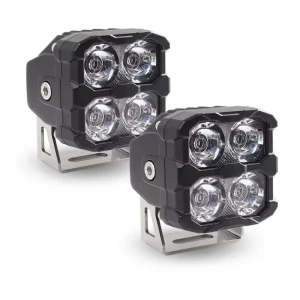 Motorcycle Lighting System 12V LED Work Light 3 Inch Cube Driving Spot Light High Grade Aviation Aluminum Housing Stainless
