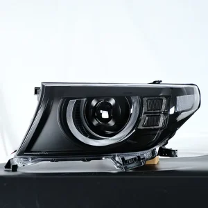 High Quality Automotive Halogen Xenon LED Headlights Car Front Lamp for Land Cruiser Upgrade to Defender
