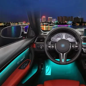 High Quality Automotive Interior Lighting System for BMW M4 F82 F83 Led Ambient Door Light Stripes