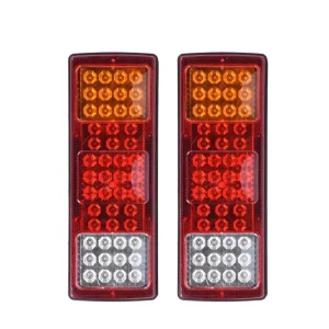 High Quality Car 24V LED Truck Tail Light Agricultural Vehicle Trailer Tail Lighting Lamp Turn Signal Side LED Lights