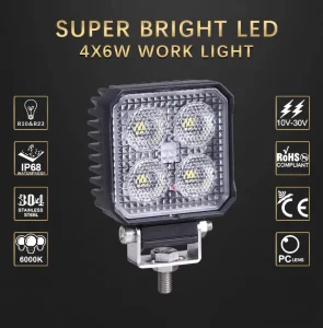 High Quality Car Accessories LED Flood Beam Working Light for 4X4 Off Road ATV UTV