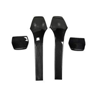 High Quality Carbon Fiber Seat Back Cover Interior Trims for BMW F80 M3 F82 F83 M4 Convertible Sedan