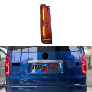 High Quality LED Tail Light Assembly for Toyota Hiace 200 Series H200 Rear Brake Reverse Lamp Auto Parts