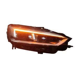 High Quality Non Destructive Installation Headlight Assembly Rgb Round Led Headlight for Audi A5