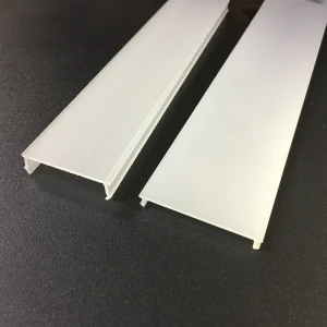 High Quality Plastic Diffuser Cover for Aluminum LED Profile Lamp Covers & Shades