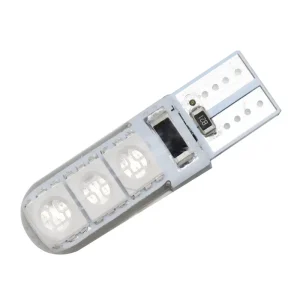 High Temperature Resistant Silicone Car LED Lamp Width Light Trunk Light License Plate Light W5W T10 5050 6SMD
