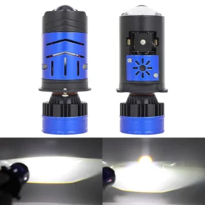 High power 190W H4 Lens Dual projection LED Headlight Bulb for Cars Trucks Off road Vehicle
