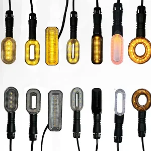 High quality Electric Vehicle Turn signal Turn signal 48 72 V Ring LED Turn signal Modification Accessories