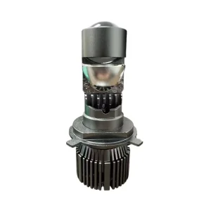 High quality T6 LED Car Headlights with Lens Universal 12V Integrated High Low Beam 75W Set Aluminum Front Headlight Accessory