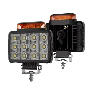 Highlight Forklift Light Warning LED Square Off-Road Multi-Mode Flash Modification Floodlight 5.7 Inches 9-36V