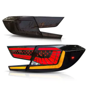 Honda Accord Taillight Assembly New Archaic LED Car Lamp with Sequential Turning Signal 12V Voltage
