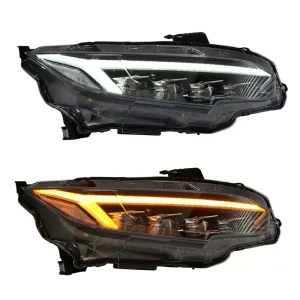 Honda Civic 10th Gen Car Accessories LED Headlights Assembly Front Light Upgrade Head Lamp