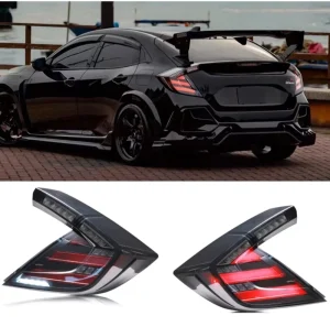 Honda Civic LED Taillight Tail Lamp Assembly Rear Lights Back Lamp With Reverse Parking Signal Turning