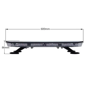 Hot Sell LED Roof Top Strobe Light bar IP67 Emergency Warning Light Bar 60cmSafety Flashing Mini Bar for Truck Snow Plow Vehicle