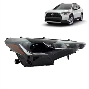 Hybrid LED Headlight Assembly for Toyota Corolla Cross Auto Spare Parts