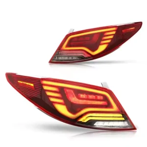 Hyundai Accent Tail Light Assembly LED Modified Turn Signal Brake Light New Style Car Body Kit