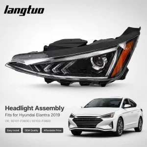 Hyundai and Kia Auto Parts Hyundai Auto Headlights Assemblies for Hyundai Elantra OE 92101-F3600 / 92102-F3600