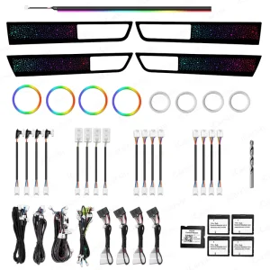 ICarsin Upgrade Symphony LED Car Interior Ambient Lighting for Land Rover Range Rover Sport Decoration Accessories