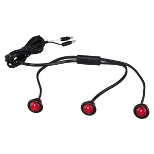 ID Light Harness of 3×3/4″ LED M/C Lamps Truck Marker Light