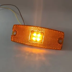 IP65 Dot Emark Approved 10-30V LED Side Marker Clearance Light LED Position Lamp with Reflector for Trailer Bus Car