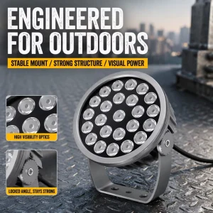 IP66 Waterproof High Bright SMD LED Spotlight Outdoor Architectural Lighting for Facades Gardens Landscapes 5 Year Warranty
