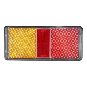 IP67 12V 24V Rectangle LED Boat Trailer Caravan Turn Stop Tail Reflector Combination Tail Lights LED Trailer Lights