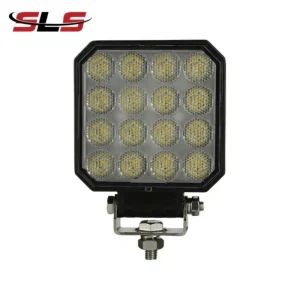 IP67 64W Square LED Work Light Emark ECE R10 Truck Light Flood Light for Construction Truck Trailer Van Car Light Accessories