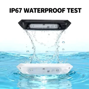 IP67 Waterproof LED Spot Light for CARAVAN Awning 12V 24V 287mm Long for Motorhomes Campervans RV Trailer