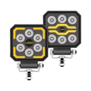 IP67 Waterproof Square 24V 12V 14W 4 Inch Vehicle Car LED Work Lights