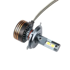 IP68 50000LM 6500K Projector Headlight Auxiliary Light Automotive LED Headlight for Car Truck