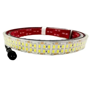 IP68 IP69 Pure White 6000K Red Green Blue Wheel Light Frame LED Rock Lights Underglow Strip Kit for Truck SXS UTV