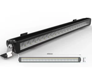 IP69K 48W High Brightness 9300LM Aluminum Amber Work Light Bar