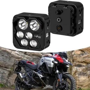IPX8 LED 23000 Lumens Car Headlight Auxiliary Spotlight Fog Light for Motorcycles Front side Luces Auxiliares Moto