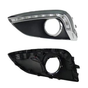 现代 IX35 Ix 35 汽车风格 LED DRL 日间行车灯 防水 LED 车灯