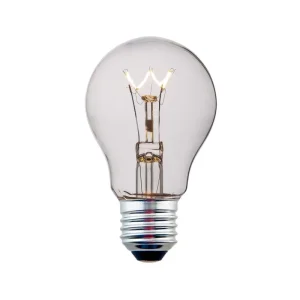 In stock Incandescent Light Bulb A55 A60 A70 Aluminum Base Frosted Glass 40W 60W 75W 100W