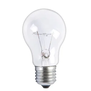 Incandescent Clear Edison Bulb E27 220V 100W Pear Shape High CRI 100 Iron Base Single Filament 1000H Lifetime Dimmable 1 Year