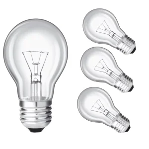 Incandescent Light Bulbs 110V 220V B22 & E27 A19 A60