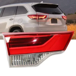 Inner Halogen & Xenon Tail Lights Rear Back Taillamp for Toyota Highlander
