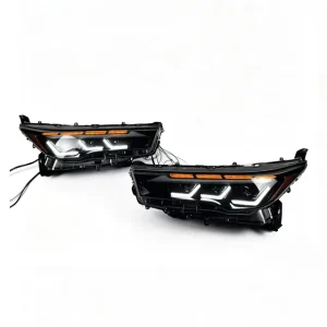 Innova Zenix Front 12V 65W 6000 Lumens 6500K LED Headlight Retrofit with Sequential Turn Signal Lights