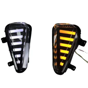 Innove DRL Front Fog Light Retrofit LED Daytime Running Lights Sequential Turn Signals 12V 6000 Lumens 12W Own Factory