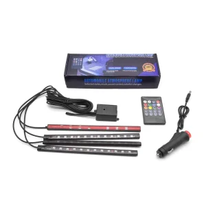 Interior Decorative Car Atmosphere Light with Multi Color Light Auto Ambient Light Strip