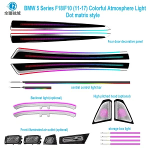 Interior Lighting 27 RGB Color Changing Lights APP Control