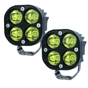 Ip68 12V 5000Lm 3 Inch Led Work Light for Auto Dual Row White 4X4 Led Driving Fog Light Pods Offroad